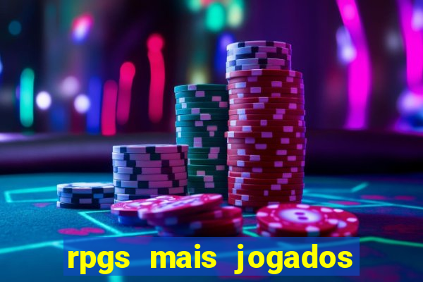 rpgs mais jogados do mundo